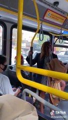 Elle refuse de porter un masque dans le bus et va le regretter