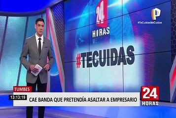 Tumbes: policías vestidos de civil frustran robo armado a un empresario