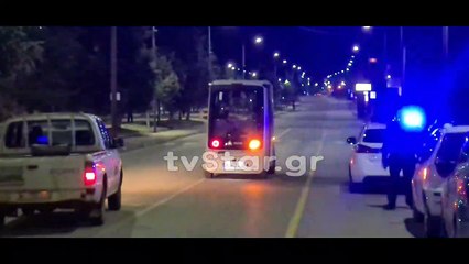 Λεωφορείο χωρίς οδηγό στη Λαμία