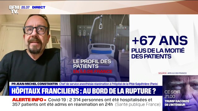 Pour Jean-Michel Constantin (AP-HP), la deuxième vague était totalement prévue mais on a essayé de ne pas la voir