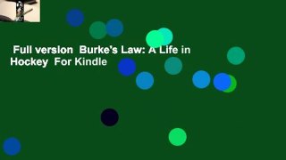 Full version  Burke's Law: A Life in Hockey  For Kindle