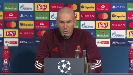 Groupe B - Zidane : "Les matches faciles n'existent plus"