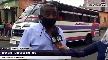 Transporte urbano a media máquina - Portuguesa - VPItv