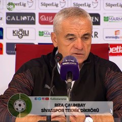 Rıza Çalımbay: "Hakemler rezil maç yönetti"