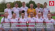 Tatiana, hermana de Marcelo Flores, se decantó por la Selección de Inglaterra