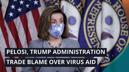 Pelosi, Trump administration trade blame over virus aid, and other top stories in politics from October 30, 2020.