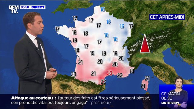 Un temps nuageux au Nord et ensoleillé au Sud ce vendredi 30 octobre