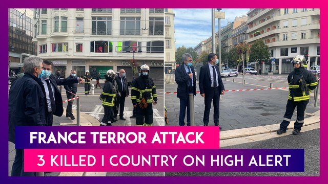 France Terror Attack: 3 Killed As Woman Beheaded In Nice, Macron Govt Raises Threat Level To Highest