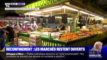 Reconfinement: les marchés restent ouverts