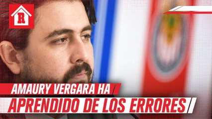 Amaury Vergara ha aprendido de los errores en el pasado y buscará aprovecharlos para Chivas