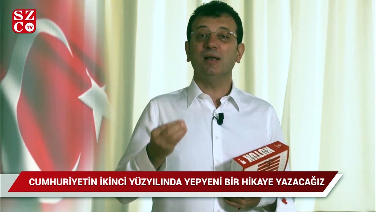 İmamoğlu: Cumhuriyetin ikinci yüzyılında yepyeni bir hikaye yazacağız