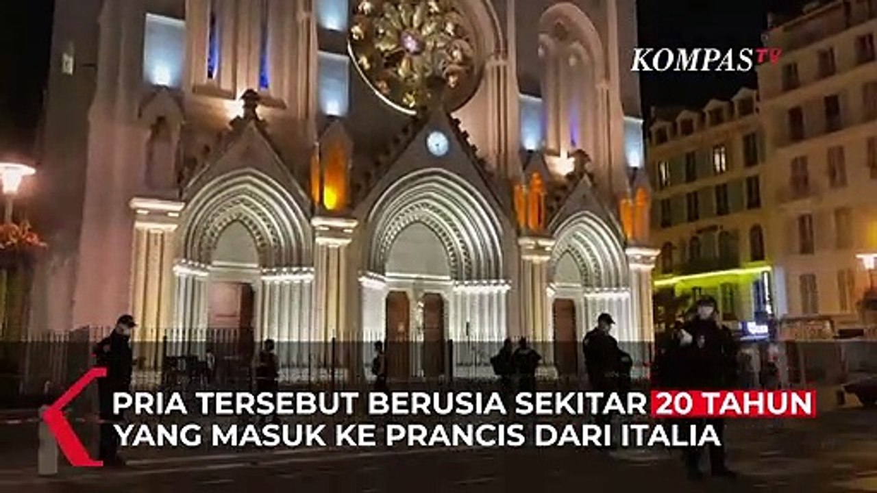Pelaku Penyerangan di Gereja Prancis Diketahui Berasal dari Tunisia