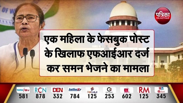 भारत को आजाद रहने दीजिए | सुप्रीम कोर्ट ने पश्चिम बंगाल की ममता बनर्जी सरकार को लगाई फटकार