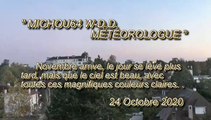 MICHOU64 W-D.D. MÉTÉOROLOGUE - 24 OCTOBRE 2020 - PAU - LA MAGNIFIQUE AURORE DE CE SAMEDI 24 OCTOBRE