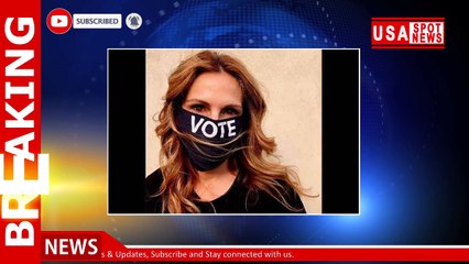 Julia Roberts marks 53rd birthday by asking fans to 'vote'