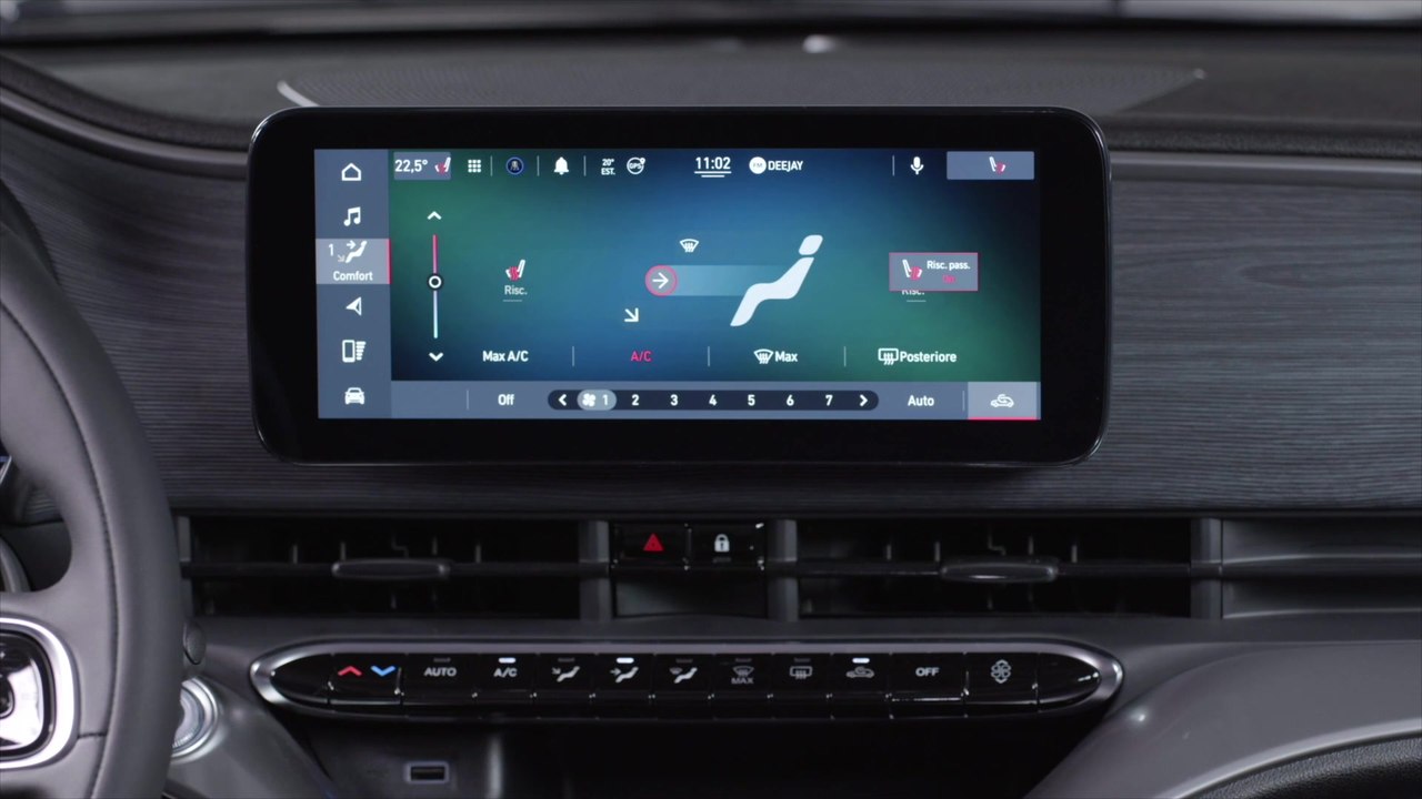 Der neue Fiat 500 3+1 “la Prima” - Technologie und Konnektivität