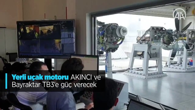 Yerli uçak motoru AKINCI ve Bayraktar TB3'e güç verecek