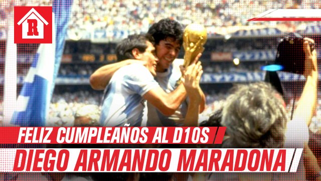 El D10S del futbol cumpleaños, Felicidades Maradona