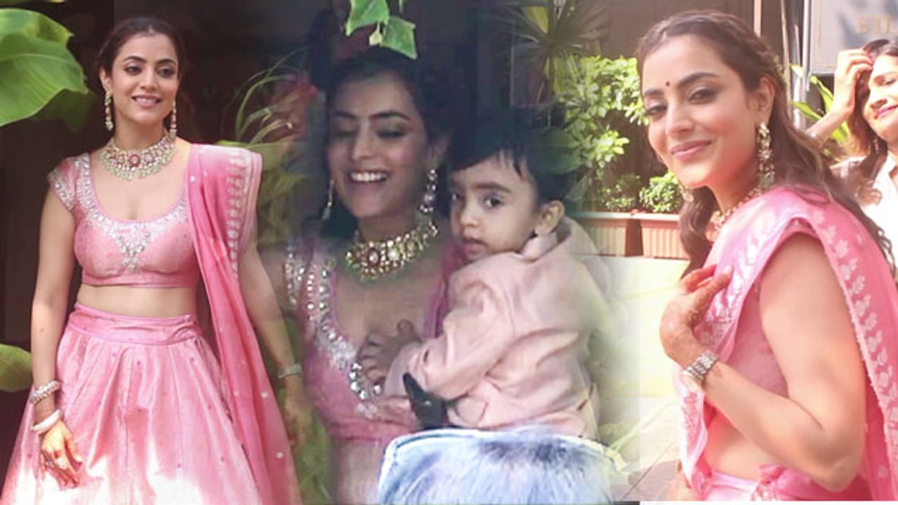 Kajal Aggarwal ने लगाई Gautam Kitchlu के नाम की Mehndi | FilmiBeat