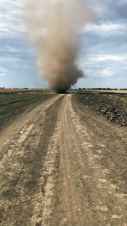 Driving Through a Tornado