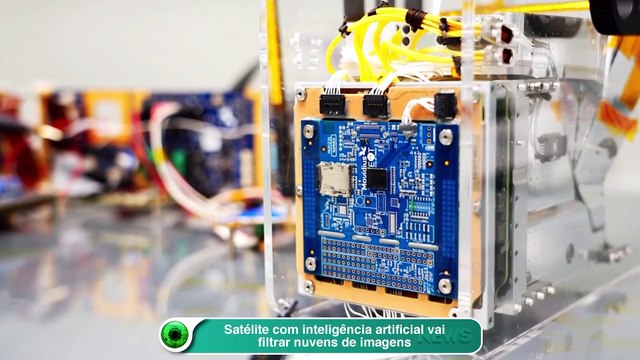 Satélite com inteligência artificial vai filtrar nuvens de imagens