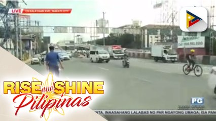 CHIKA ON THE ROAD: Sitwasyon ng trapiko sa C5 Kalayaan Avenue, Makati City