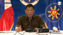 President Rodrigo Duterte's recorded message to the nation |  aired Tuesday, October 27