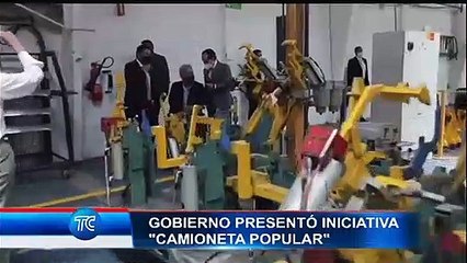 Gobierno Nacional presentó el programa "Camioneta Popular"