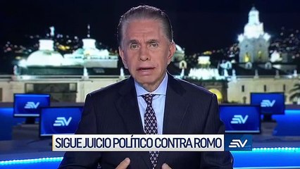 ECUAVISA 26-10-2020 JUICIO POLÍTICO MINISTRA DE GOBIERNO