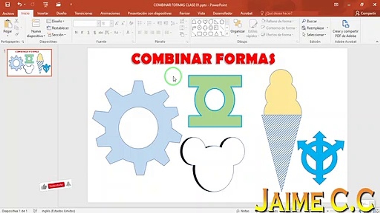 unificar en powerpoint