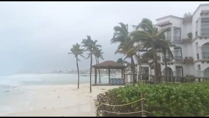 Zeta ameaça Caribe mexicano