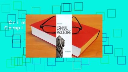 Criminal Procedure Complete