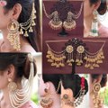 9 Royal Bridal!!.. DiY Bahubali Earrings | Latest Party Wear Jewelry Design