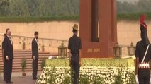 Pompeo, Esper visit war memorial, pay homage to martyrs