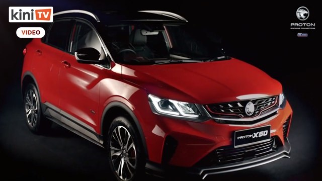 Model terbaru Proton, X50 dijual bermula RM 79,200