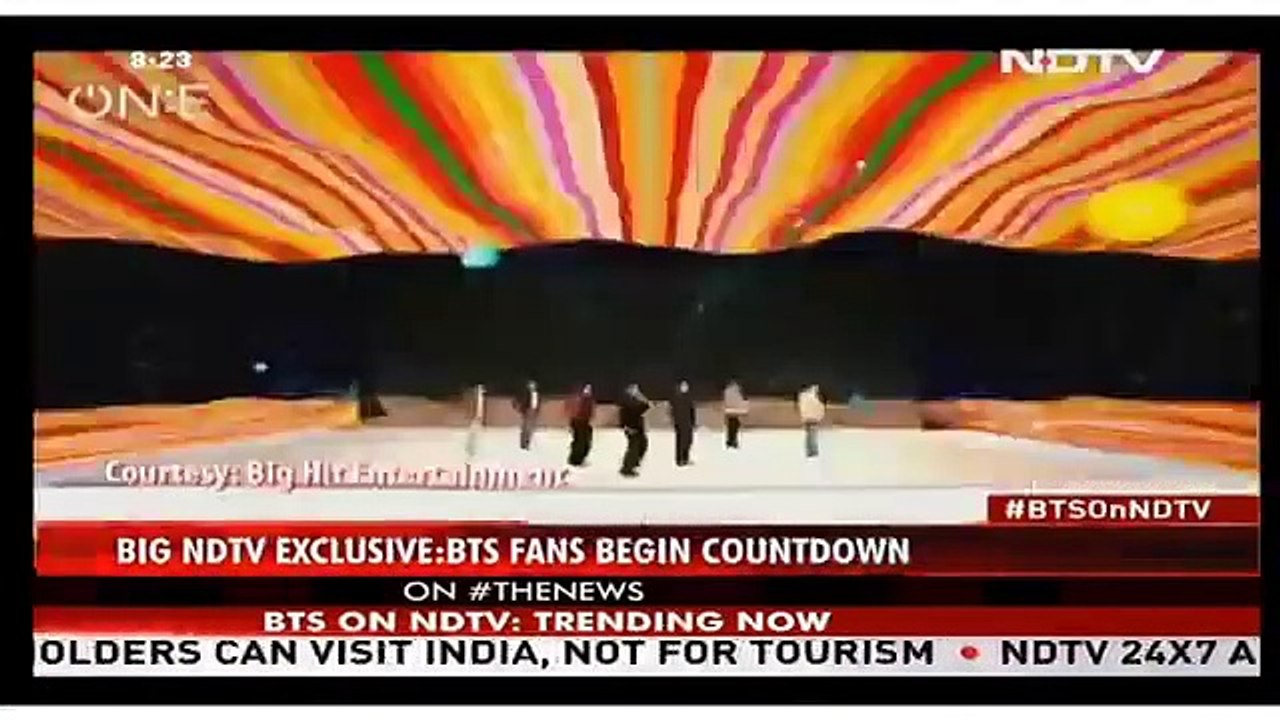 BTS on NDTV Exclusive Interview