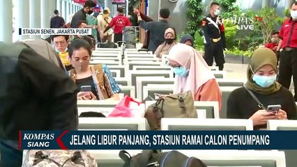 Antisipasi Kerumunan, Kapasitas Kereta Masih Dibatasi 70%