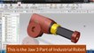 Siemens NX - Industrial Robot Assembly - Jaw 3 Tutorial
