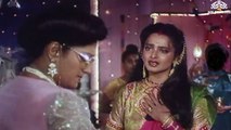 Rekha Ka Sach | Biwi Ho To Aisi (1988) | Rekha | Kadar Khan |  Bindu | Farooq Sheikh | Bollywood Movie Scene Rekha's Truth