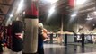 Colby Covington heavy bag work at xtreme couture during ufc 235 fight