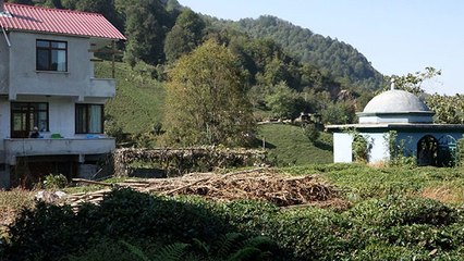 Ölmeden kendine türbe gibi mezar yaptırdı