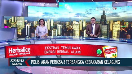 Polisi Akan Periksa 8 Tersangka Kebakaran Kejaksaan Agung