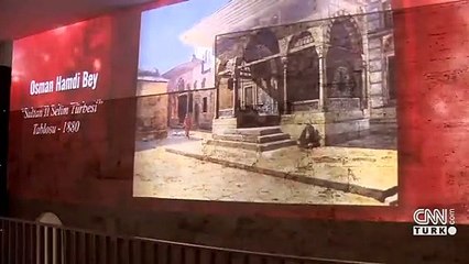 Osman Hamdi Bey eserleri dijital sergide | Video
