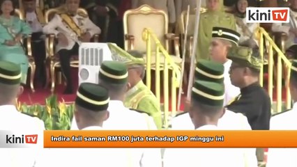 Indira fail saman RM100 juta terhadap IGP minggu ini