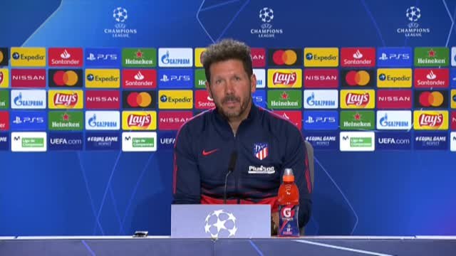 Simeone: Estoy contento con Joao Felix, está en un buen momento como muchos de sus compañeros