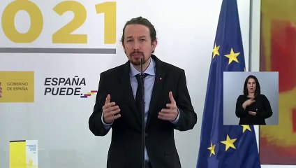 Sánchez e Iglesias presentan su plan para los Presupuestos