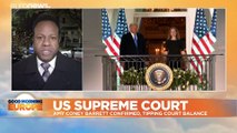 US elections: Senate confirms Trump Supreme Court nominee despite Democrats' opposition