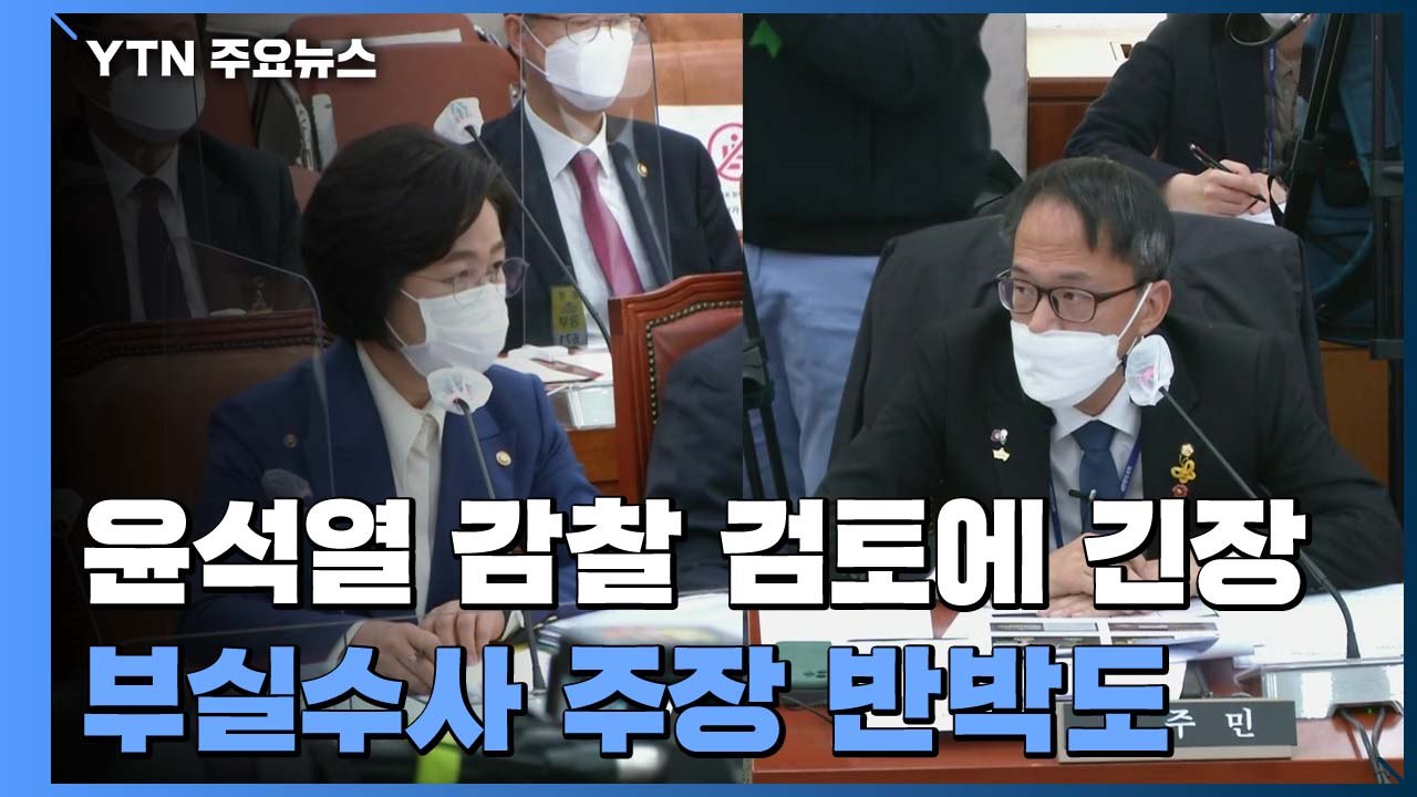 "윤석열 감찰 검토" 긴장 최고조..."부실수사 아니다" 담당 부장검사 정면 반박 /...