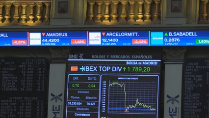 El Ibex 35 se pasa a los retrocesos tras la apertura positiva y pierde el 0,8 %