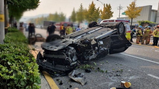 폐지 수집 리어카 끌던 80대, 사고 난 차량에 치여 숨져 / YTN